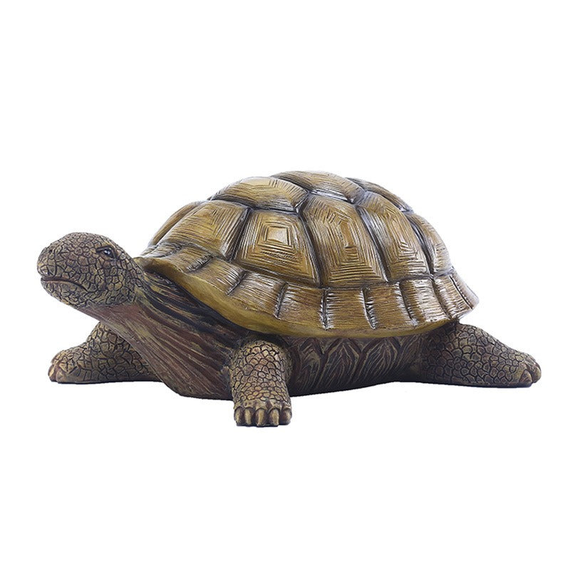 Decorative resin for garden turtle ornaments