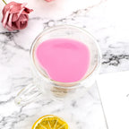 180ml/240ml Heart Love Shaped Tea Beer Mug Juice Cup Coffee Cups Mug Gift Double Layer Glass Mug Heat-Resisting Drinkware