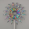 Metal outdoor windmill garden decoration