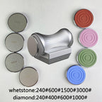 Multi-Grit Sharpening Stone Set Accessories Compatible with Roller Sharpener