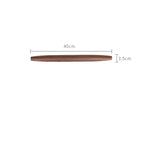North American Black Walnut Rolling Pin With Hole Solid Wood Baking Dumpling Sticks Kitchen Baking Tools Extended
