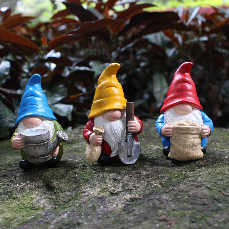 Resin Dwarf Decoration Creative Courtyard Garden Dwarf