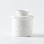 Ceramic yellow oil tank relief red butter storage tank cheese butter dish with lid set