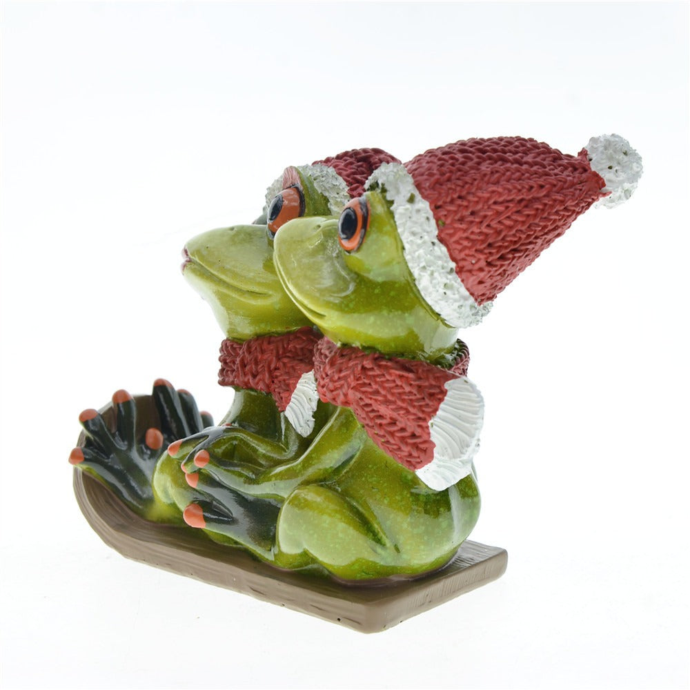 Garden Decoration Couple Frog Resin Craft Decoration