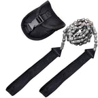 Outdoor hand zipper saw pocket chain saw garden tools 11/16/33 teeth 24 inch portable camping survival wire saw