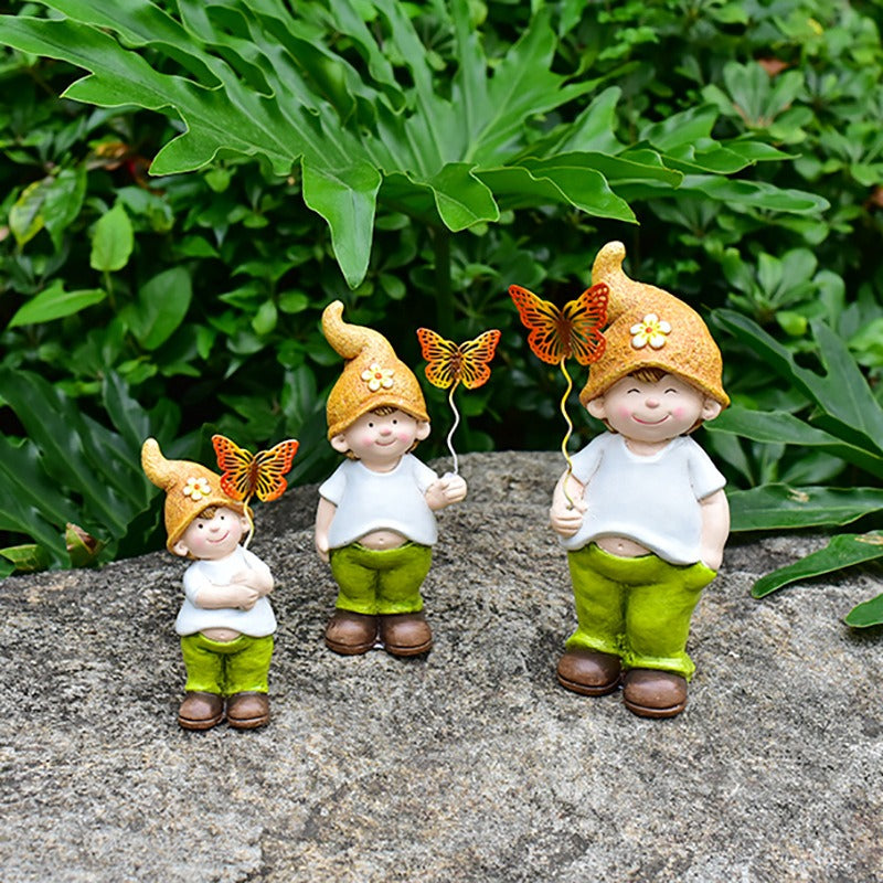 Garden Elf Dwarf Ceramic Ornaments