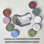 Multi-Grit Sharpening Stone Set Accessories Compatible with Roller Sharpener