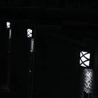 Solar Garden Lights Retro Solar Fence Lights Solar Fence Wall Lights Colorful Solar Wall Lights