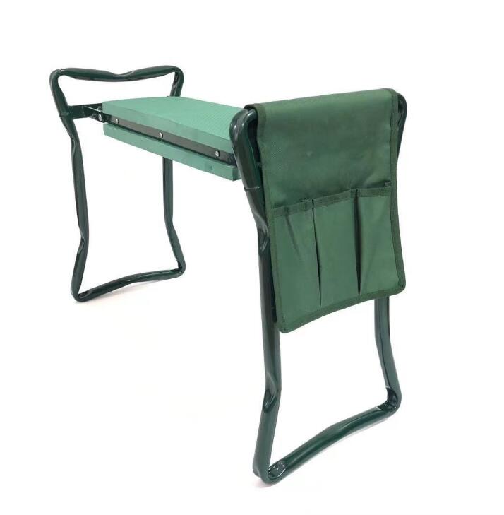 Garden Kneeling Stool Kneeling Chair With Large Tool Kit Garden Folding Stool EVA Kneeling Pad
