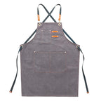 Cowboy Thick Canvas Apron Work Clothes Printing